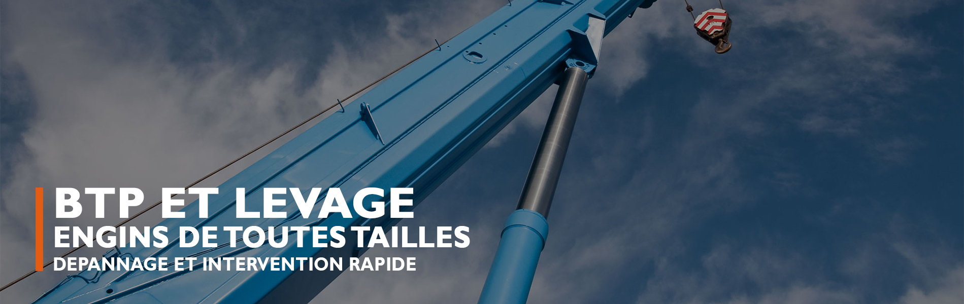 Intervention vérins engins de levage et grue